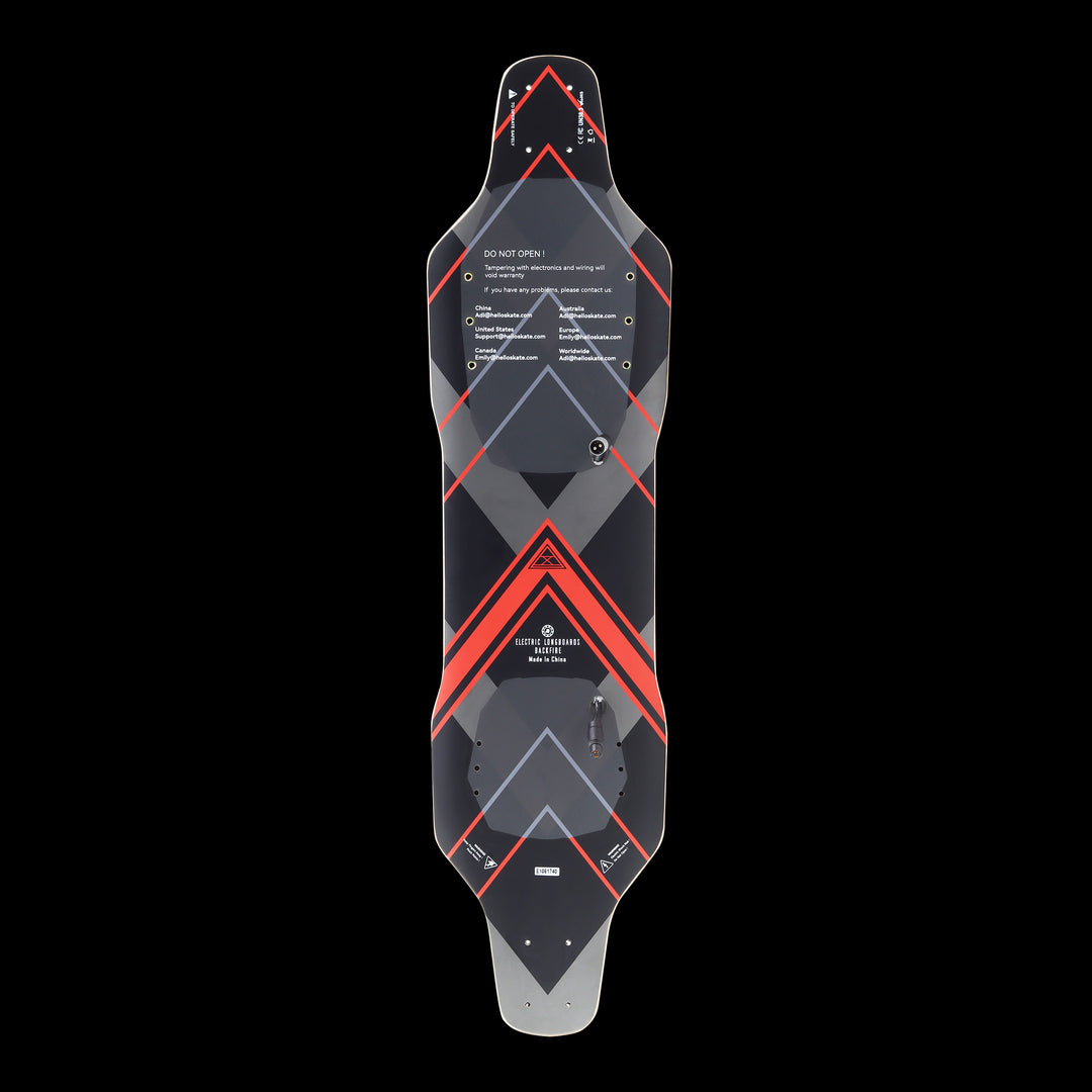 Pre-owned Electric Longboard Deck for Backfire Boards