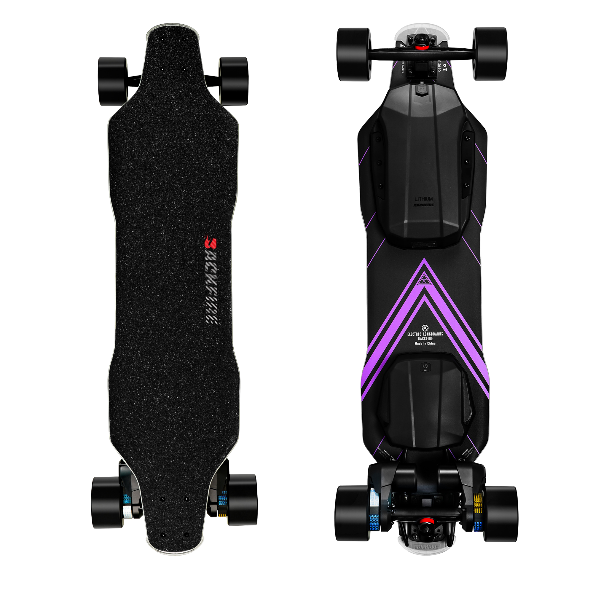 電動ロングボード BACKFIRE Zealot S Backfire Skateboards Backfire Zealot S Belt Drive Electric