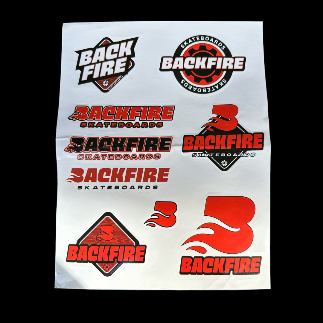 Backfire Stickers
