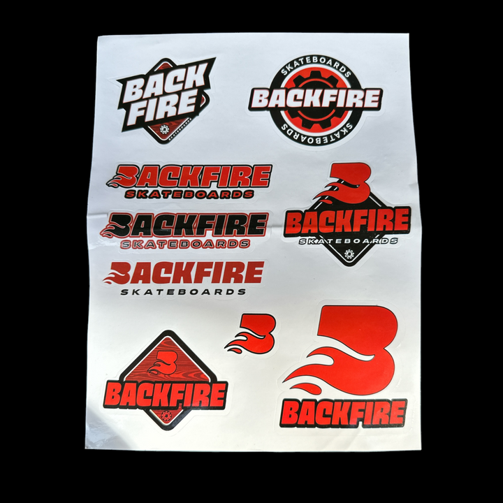 Backfire Stickers