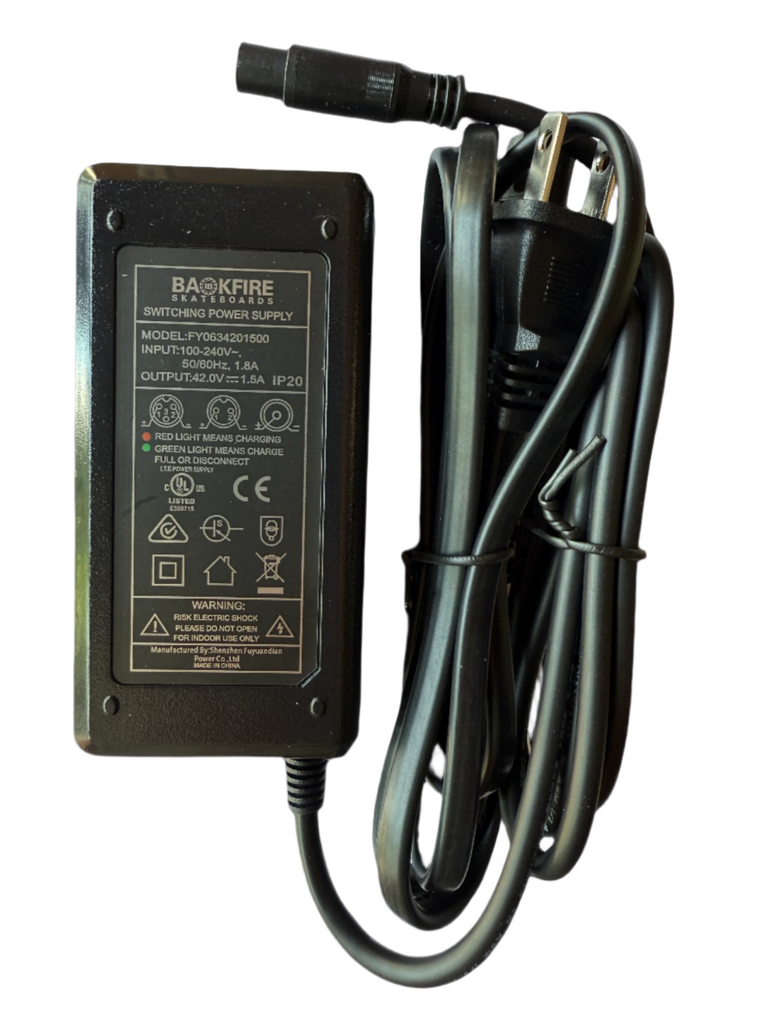 Battery Charger for Backfire ERA Series, Zealot V, G2B 2023 & G2Z, 42V