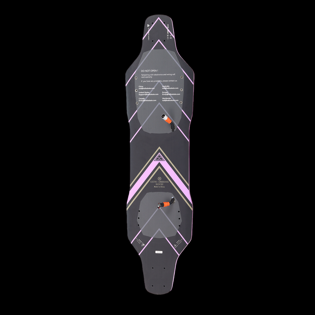 Pre-owned Electric Longboard Deck for Backfire Boards