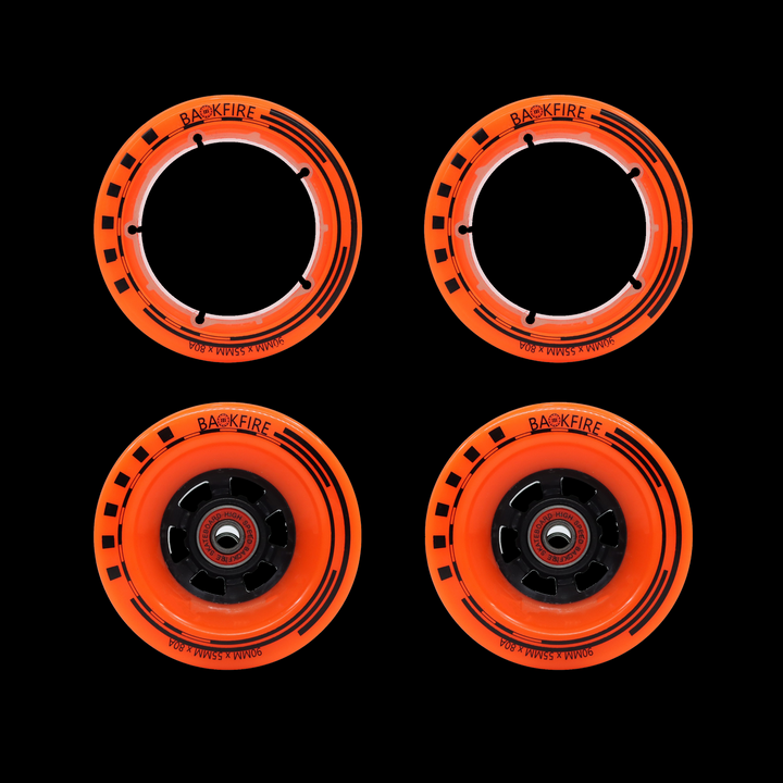 Orange Wheels for Mini and ERA