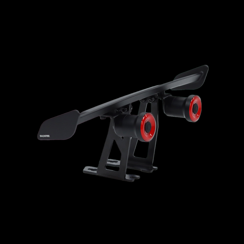 Spoiler and Tail Light Sets for Backfire Longboards