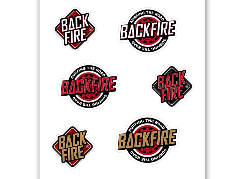Backfire Stickers