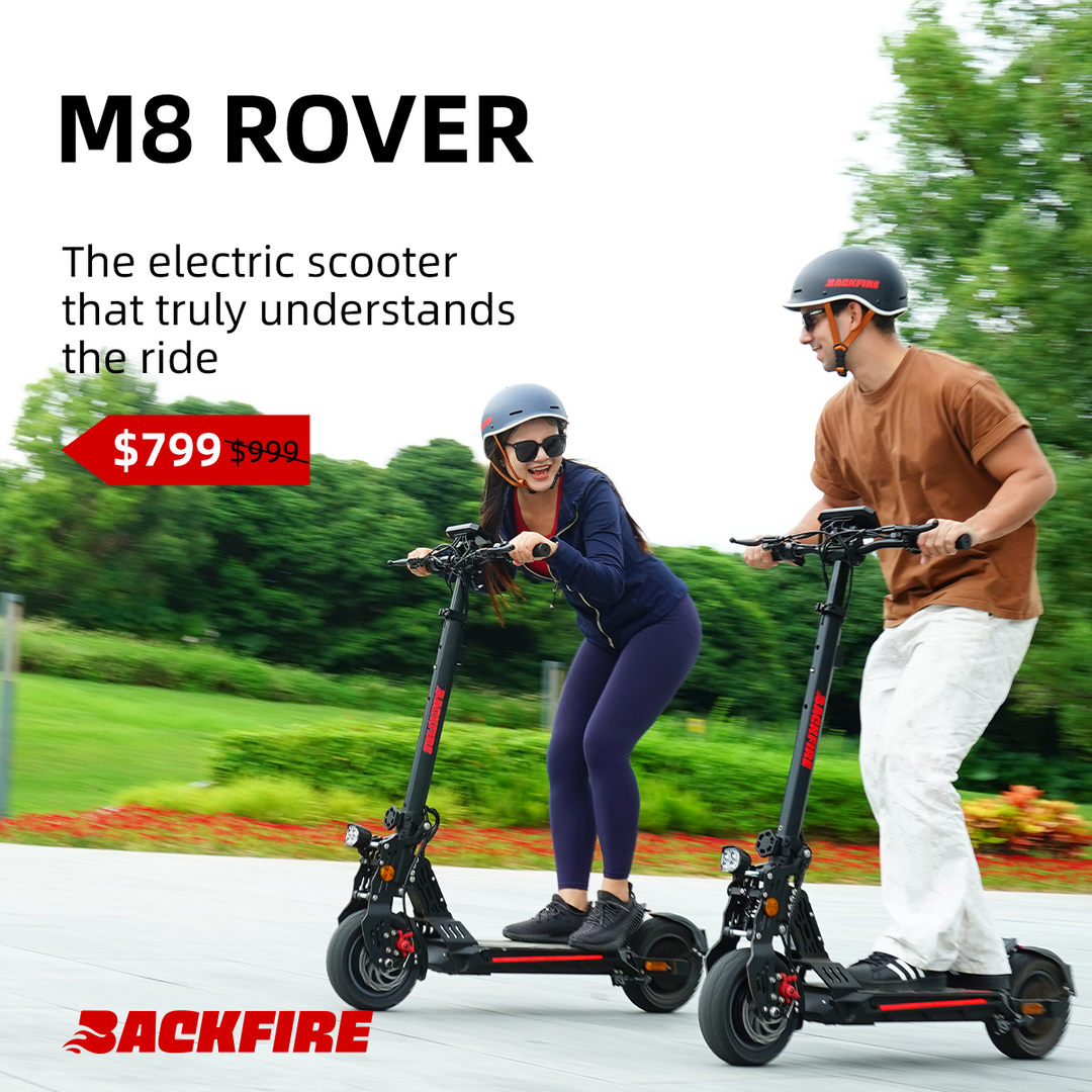 New Scooter & New Site for New Year 2026-  Backfire M8 Rover