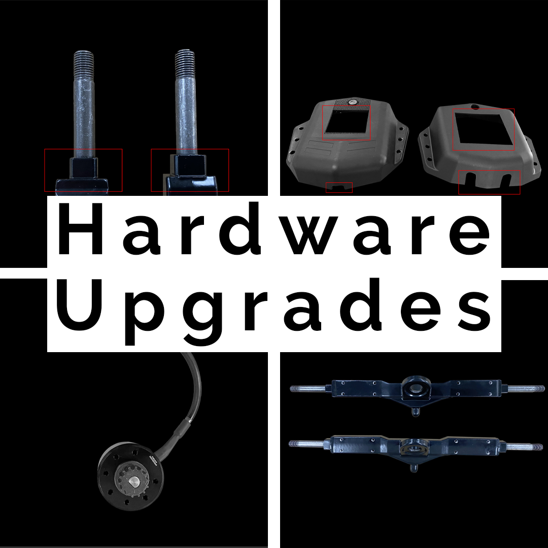 New hardware upgrades coming to backfire skateboards.