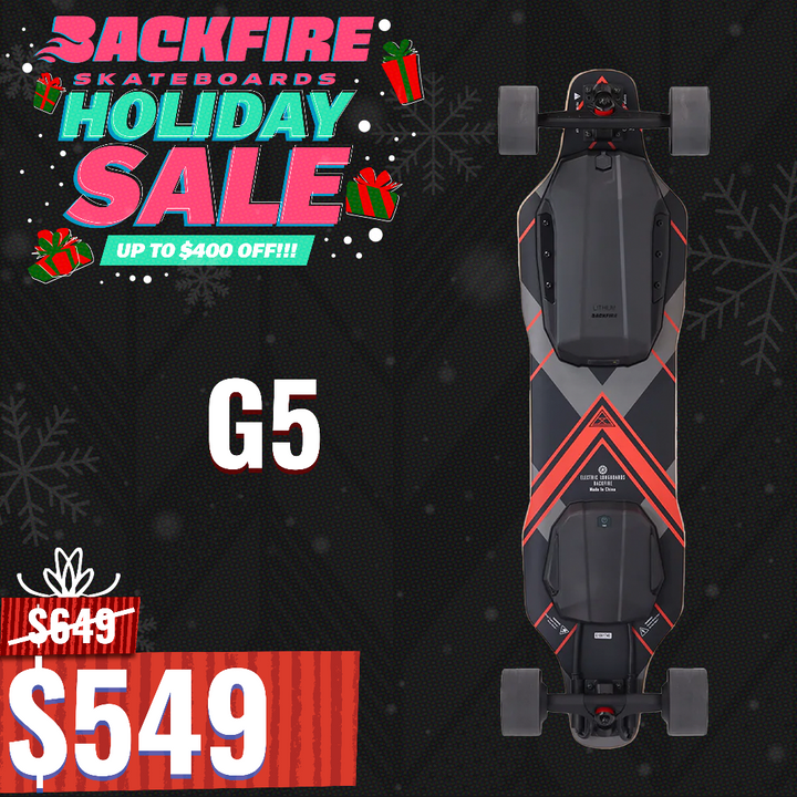Backfire G5 Electric Skateboard with R5s Remote