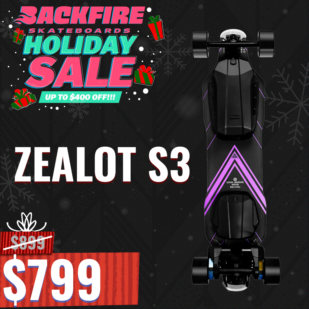 電動スケボー BACKFIRE Zealot S 付属品多数 Backfire Zealot S Belt