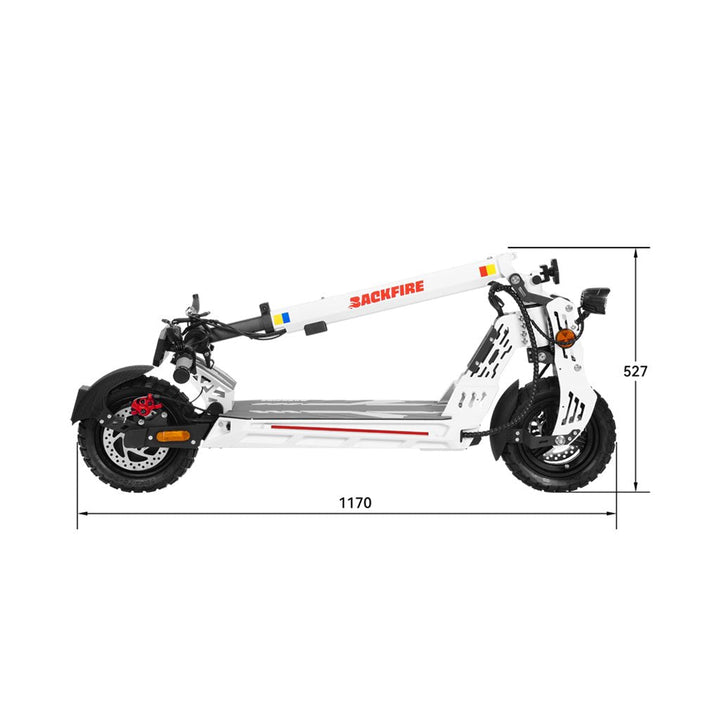 Backfire M7 Ranger Electric Scooter with Samsung Battery