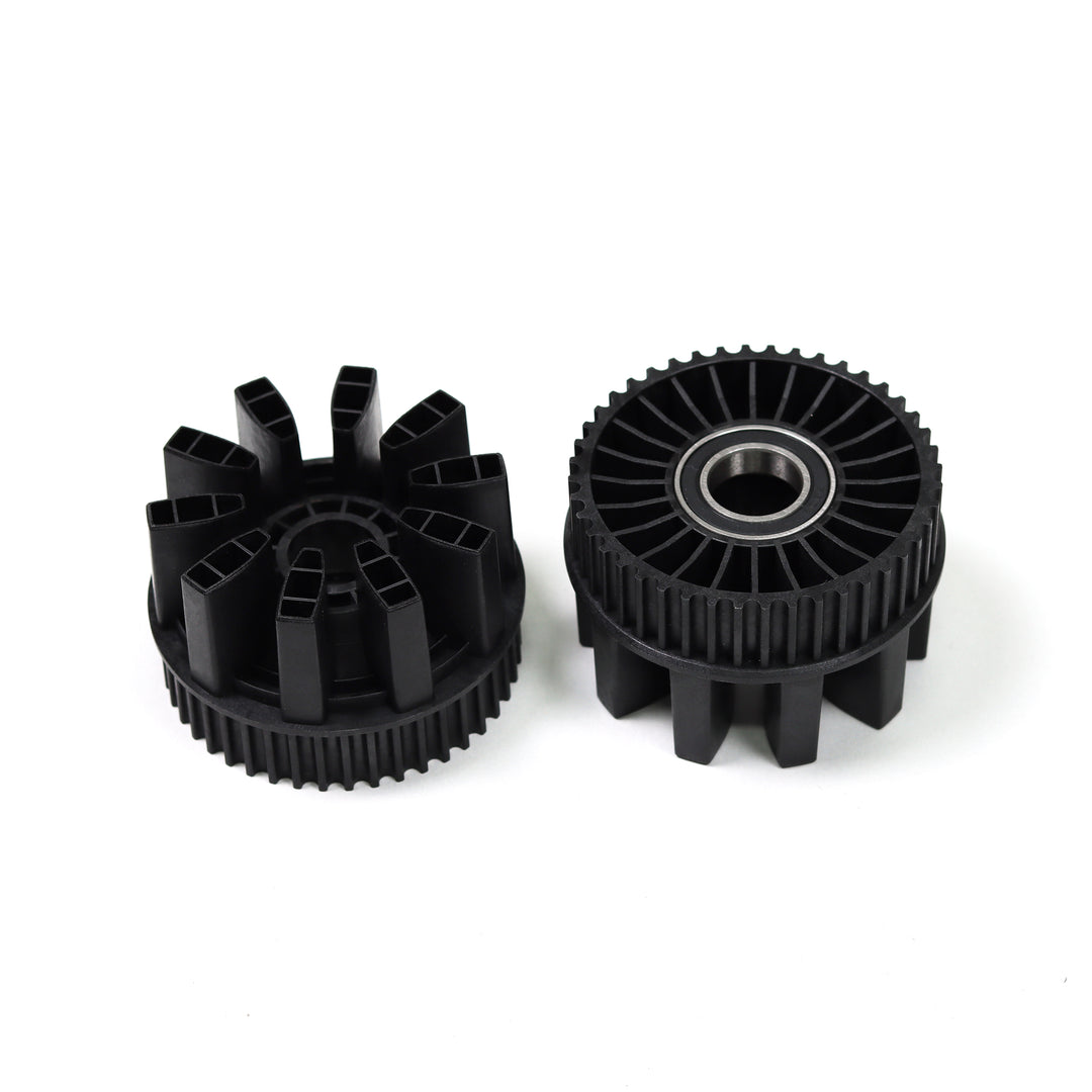 Backfire 44T pulleys for 120mm wheels