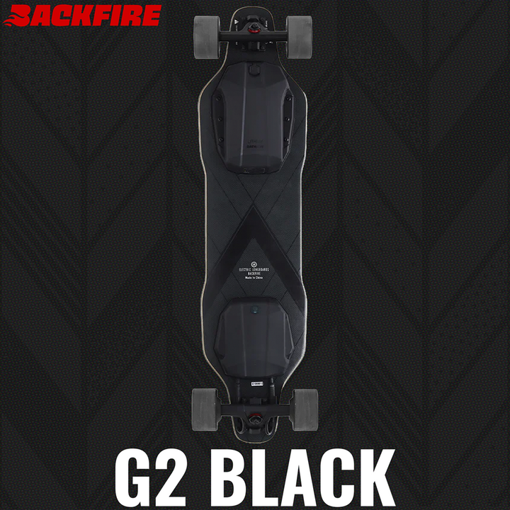 Backfire G2 Black Electric Skateboard with R5s Remote