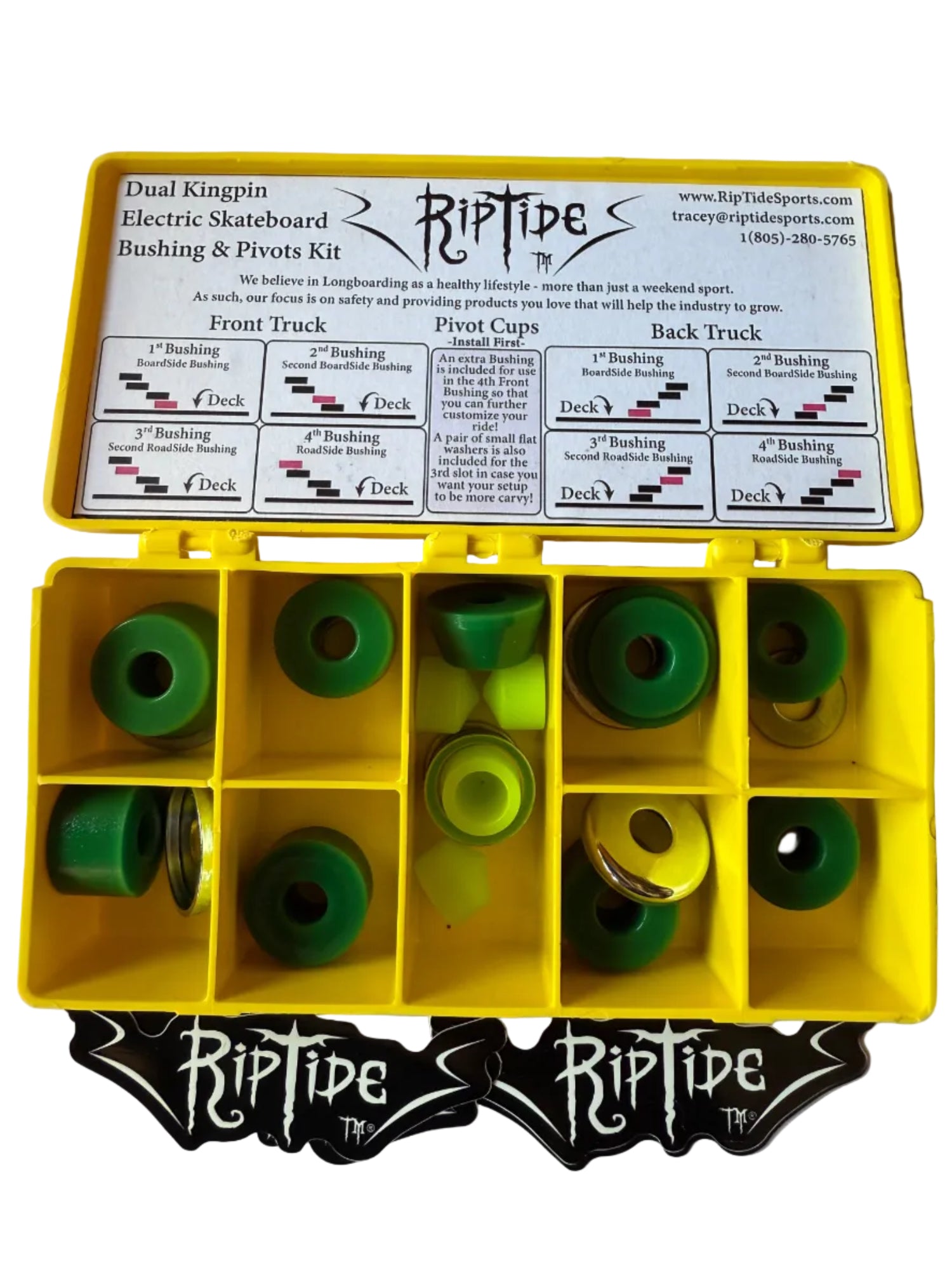 Venom & Riptide Bushings Barrel & Cone Shape for Backfire