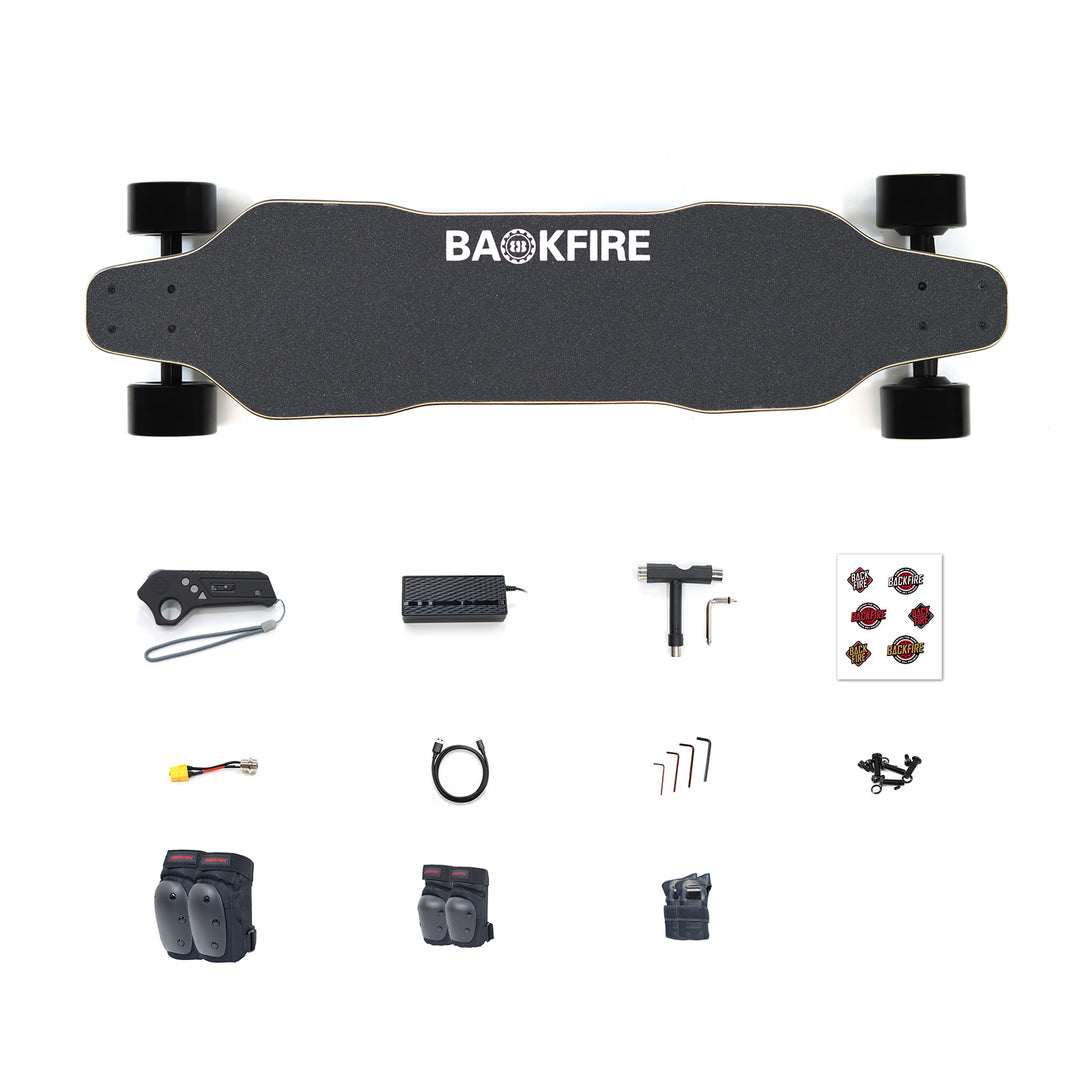 Backfire G2 Black Electric Skateboard