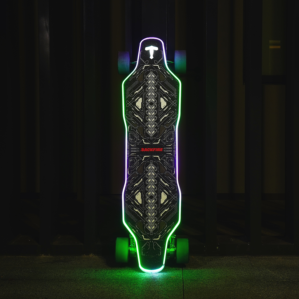 Backfire Zealot X2 Gear Drive Electric Skateboard with Major V3 Remote