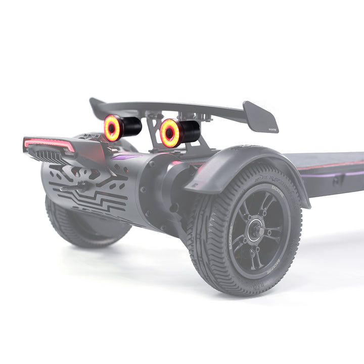 Backfire Spoiler with Tail lights
