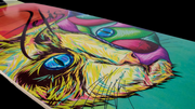 Backfire Blunt 36" Felis Cat Top Mount Longboard-Made by Madrid in USA
