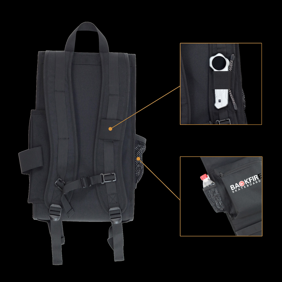 Skateboard and Longboard Backpack By Backfire