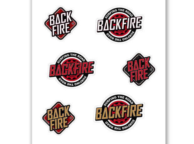 Backfire Stickers